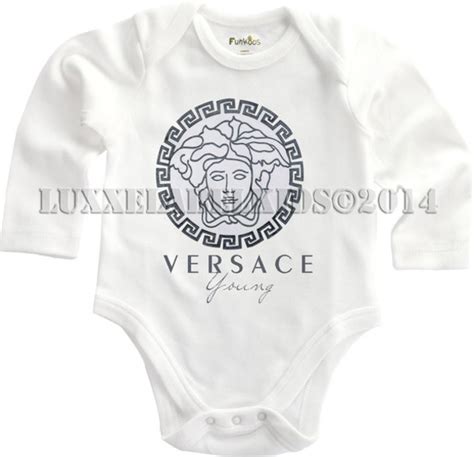 versace baby boy onesie|Versace 6 month baby girl.